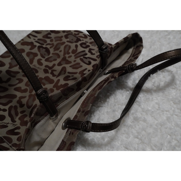 Nine West Leopard/Cheetah Print Tote Bag - Picture 6 of 10